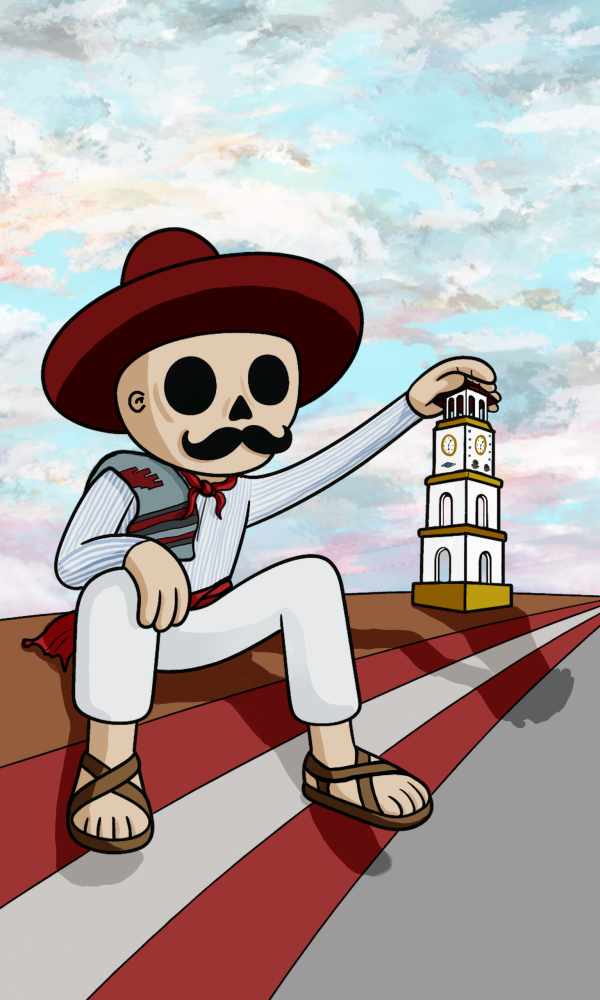 Gigante del reloj Zaachila